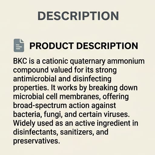 BKC - Benzalkonium Chloride - photo 2