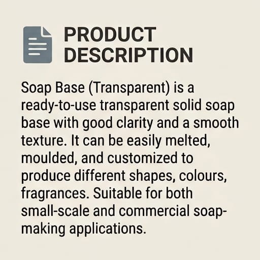 Soap Base (transparent) - photo 2