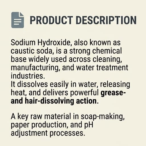 Sodium Hydroxide - Caustic Soda - photo 2