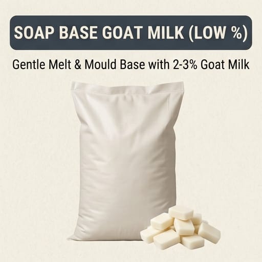 Soap Base Goat Milk Low Percentage