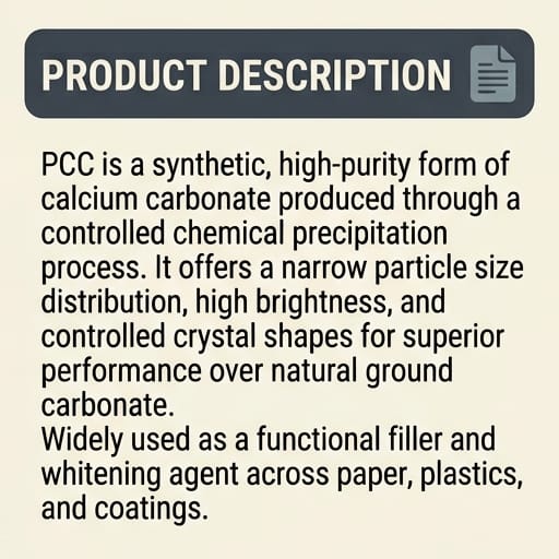 PCC - Precipitated Calcium Carbonate - photo 2