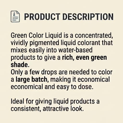 Green Liquid - photo 2
