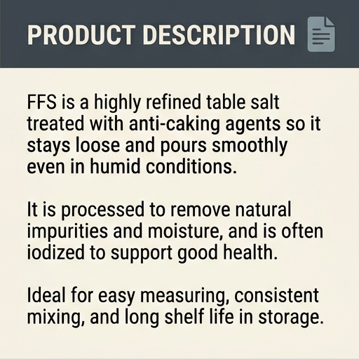Free Flow Salt (FFS) - photo 2