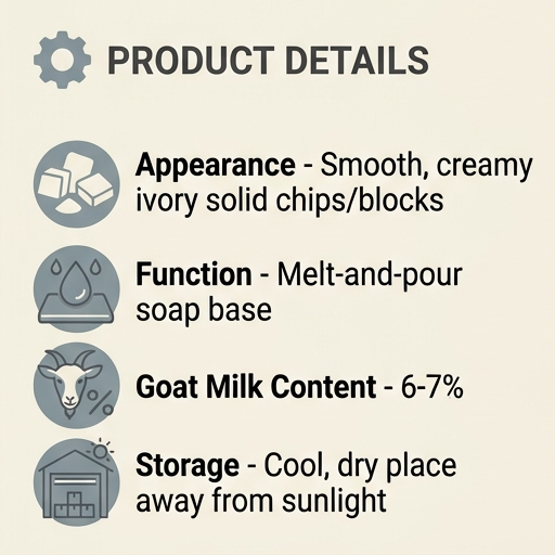 Soap Base Goat Milk High Percentage - photo 2