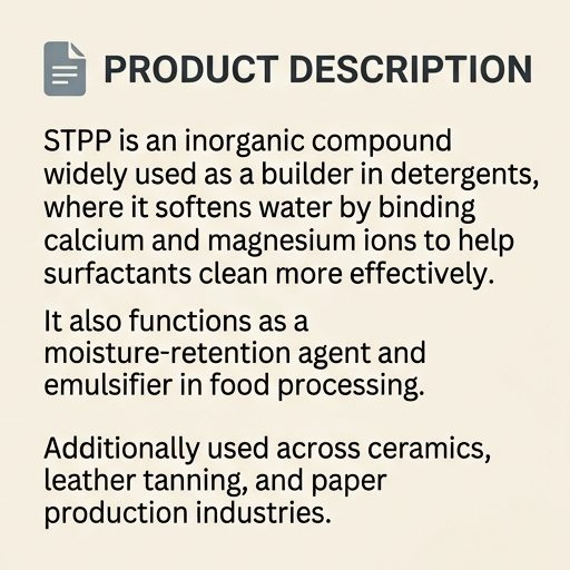 STPP - Sodium Tripolyphosphate - photo 2