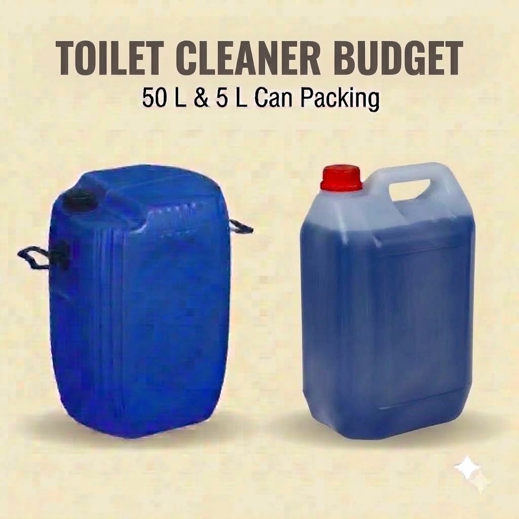 50L Toilet Cleaner Budget
